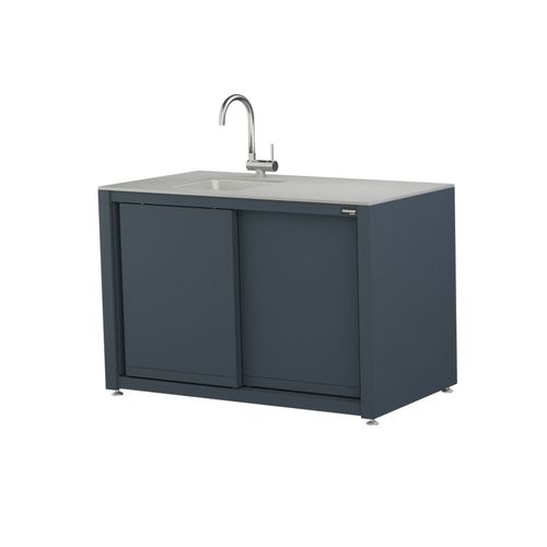 Outdoor-Küche - CookOUT® BLANK 135 - Dukin d.o.o. - modern / Aluminium / schwarz