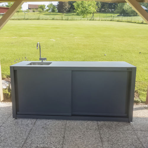 Outdoor-Küche - CookOUT® BLANK 195 - Dukin d.o.o. - modern / Edelstahl / Aluminium