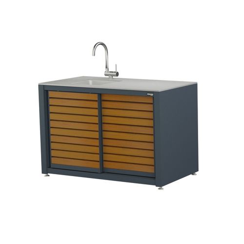 Outdoor-Küche - CookOUT® LINIS 135 - Dukin d.o.o. - modern / Edelstahl / Aluminium