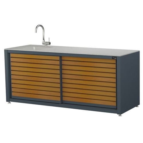 Outdoor-Küche - CookOUT® LINIS 212 - Dukin d.o.o. - modern / Edelstahl / Aluminium