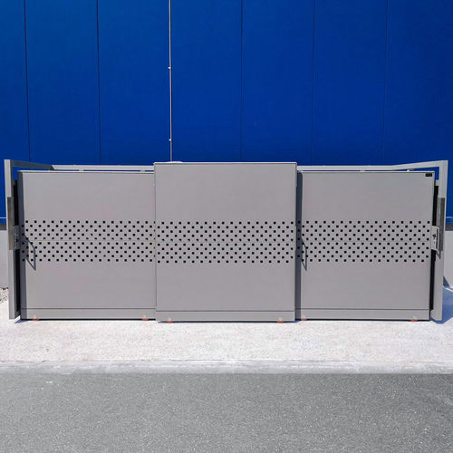 Überdachung für Müllcontainer - StyleOUT® QUBIS 3x1100 - Dukin d.o.o.