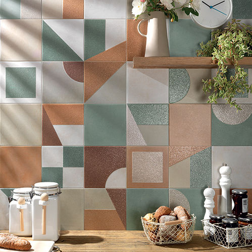 Feinsteinzeugfliesen - FLORENCE - Ceramiche Master - matt / für den Innenraum / für Wohnzimmer