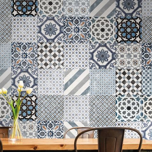 Feinsteinzeugfliesen - VINTAGE - Ceramiche Master - poliert / für den Innenraum / für Wohnzimmer