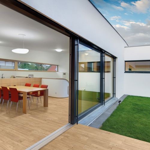 Feinsteinzeugfliesen - GEOWOOD - Ceramiche Master - poliert / für den Innenraum / für Außenbereich
