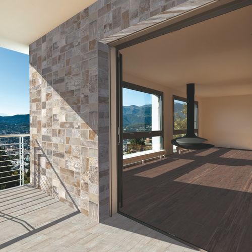 Feinsteinzeugfliesen - YUKON - Ceramiche Master - poliert / für Außenbereich / für Terrasse