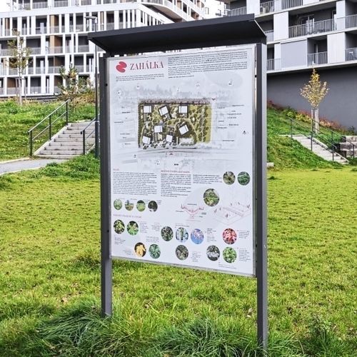 Infotafel für öffentliche Bereiche - UNITAB - STREETPARK s.r.o.