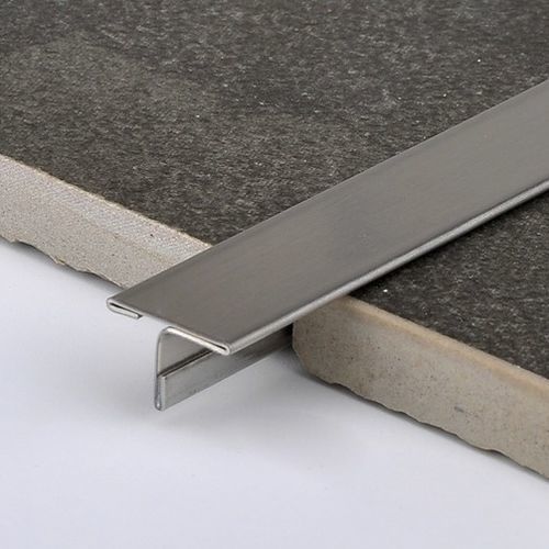 Edelstahl-Trennprofil - ST015  - FOSHAN  JECA  LIMITED - für Fliesen / T / silberfarben
