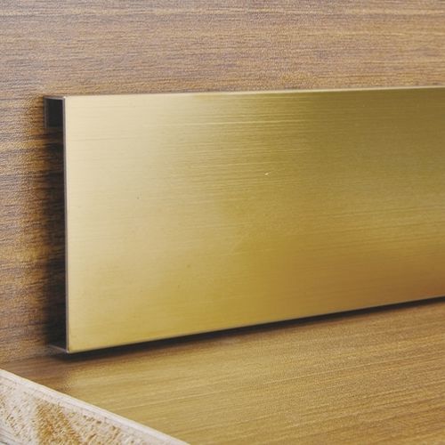 Goldene Zierleiste - SJP60  - FOSHAN  JECA  LIMITED - Edelstahl / rechteckig / für E-Kabel