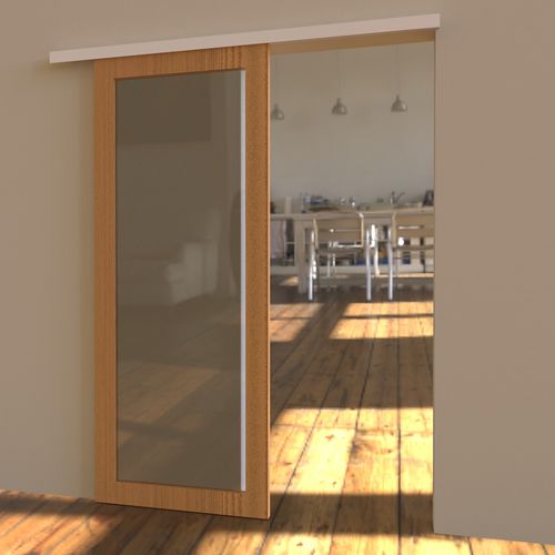 Aluminium-Schiebesystem - WALL - Premium Sliding Doors - Tür / Glastüren / für Holztür