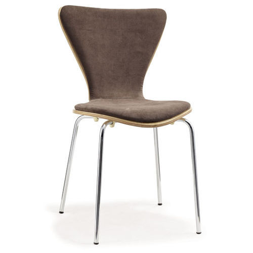 Moderner Stuhl - HY2018-1 - Haiyue Furniture - für den Innenraum / Stoff / Gestell aus Furnierholz