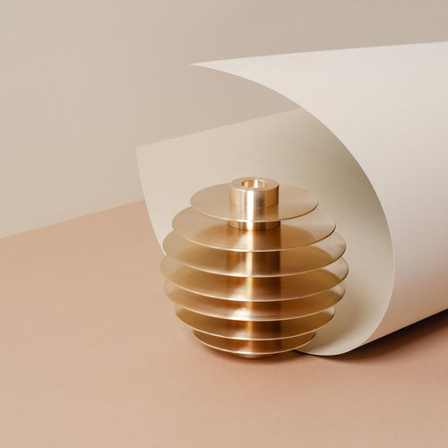 Messing-Kerzenhalter - ORB  - NOOM - Edelstahl