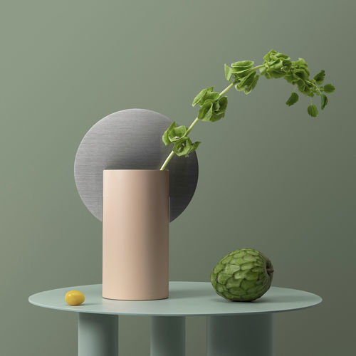 Moderne Vase - Malevich  - NOOM - Messing / Edelstahl / Kupfer