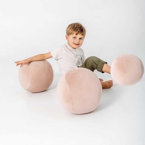 Sitzkissen für Kinder - NOOM - modern / Stoff / rund