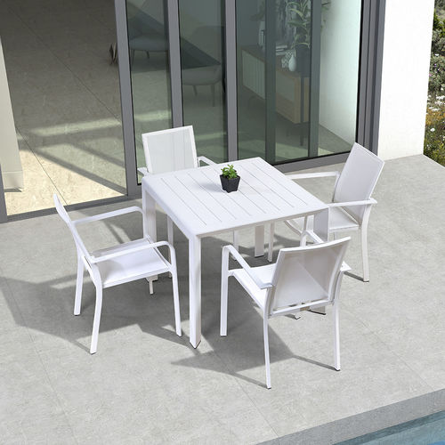 Moderner Esszimmerstuhl - H-HM2298 - Howvin outdoor furtniture - für Außenbereich / für den Innenraum / Stoff