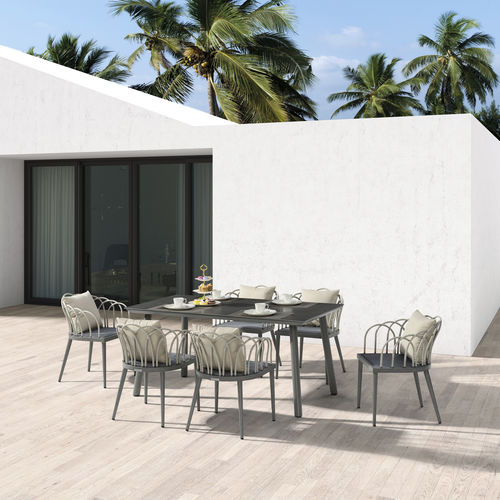 Moderner Stuhl - H-25070 - Howvin outdoor furtniture - für Außenbereich / für den Innenraum / Stoff