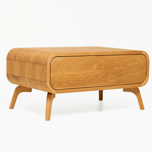 Moderner Couchtisch - KAF-2 - MB Oaksas - Eiche / Gestell aus Eiche / rechteckig