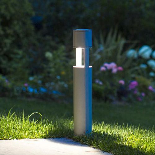 Leuchtpoller für Garten - MINIMOK - FRANCESCONI - modern / extrudiertes Aluminium / mit Diffusor aus Hartglas