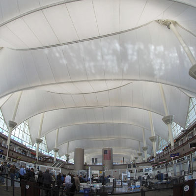Metallrahmen-Flächentragwerk - ICON INTERIORS AND EXTERIORS - für Abdeckung / für Flughafen