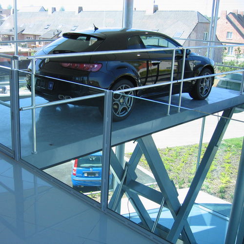 Elektrischer Aufzug für Automobile - ELV - Dynalserg