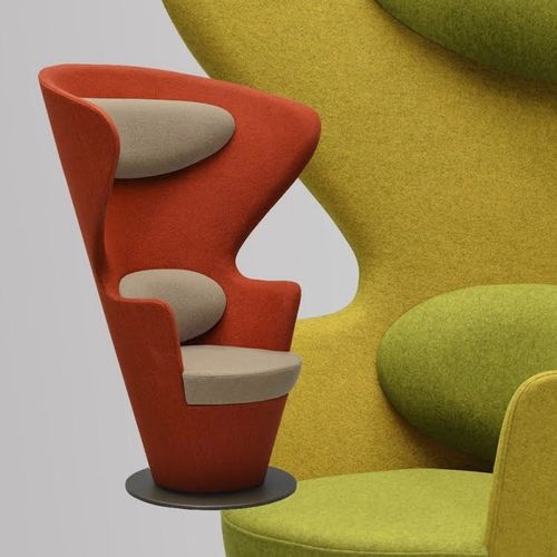 Moderner Sessel - KONA - Mikodam LLC - Stoff / Polyurethan / Ohren