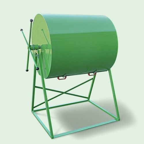 Kompostierer aus lackiertem Metall - Rotocompost - PROVERA SRL - drehbar / für Garten / für Straße