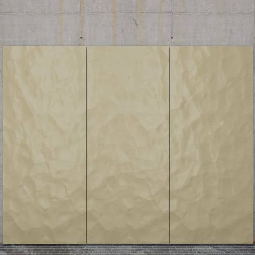 Ornament-Metallblech - CRUMPLE  - Binder Parametric Metal GmbH - perforiert / Aluminium / Stahl