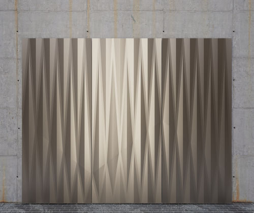 Perforiertes Metallblech - BT-3D 860 Zig Zag - Binder Parametric Metal GmbH - profiliert / Aluminium / Kupfer