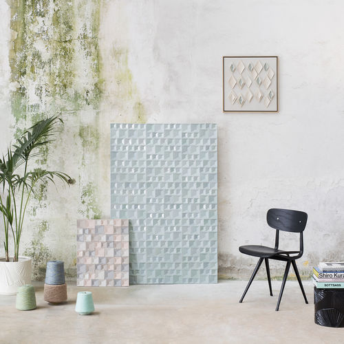 Polierte Mosaikfliese - PERSPECTIVES - BOTTEGANOVE - für den Innenraum / Wand / quadratisch