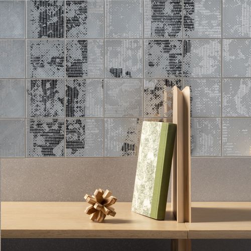 Feinsteinzeugfliesen - VEDONONVEDO - Decoratori Bassanesi - reflektierend / für den Innenraum / Wand