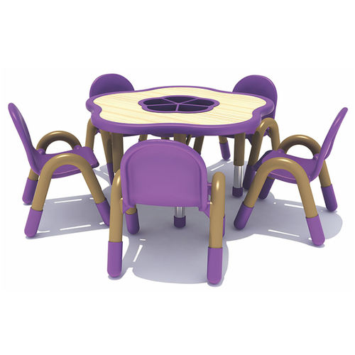 Moderne Tischgarnitur - DC-032 - Qitele Group Co .,Ltd - Metall / Kunststoff / für Kinder