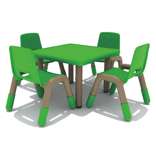 Moderne Tisch- und Stuhlkombination - IFP-006 - Qitele Group Co .,Ltd - für Außenbereich / Kunststoff / für Kinder