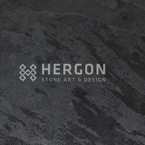 Marmor-Natursteinplatte - PIZARRA NEGRA - DIRECCION - für Dach / Pflaster / für Fußboden