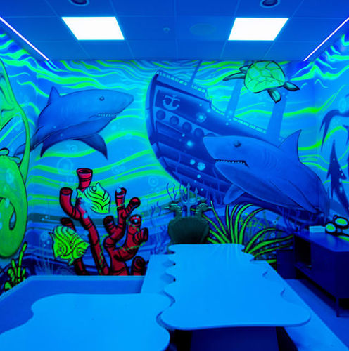 LED-Paneel für Decke - SLC R600 - The Light Group - RGB