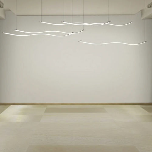 Hängendes Beleuchtungsprofil - SLC L2 CURVE 2M - The Light Group - für Deckenmontage / LED / für Gewerbegebrauch