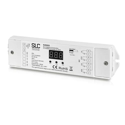 Digitale DMX Steuerung - SLC CV 4X5A 12-36V RGBW - The Light Group - RGB / LED