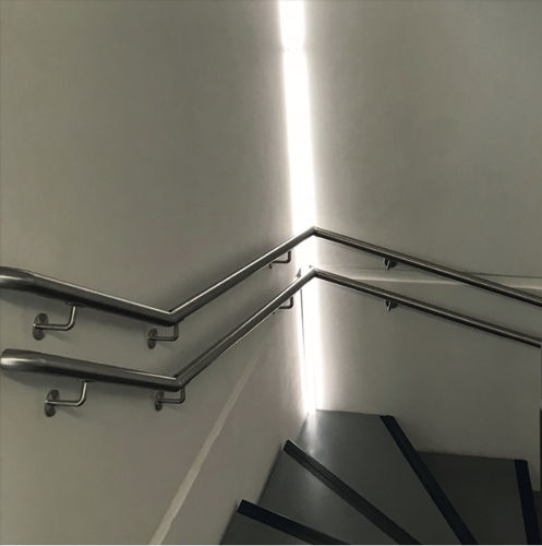 Wandmontiertes Beleuchtungsprofil - SLC C1 - The Light Group - für Deckenmontage / LED / für Eckeinbau