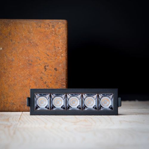 Einbaudownlight - SLC PIXEL X5 - The Light Group - LED / rechteckig / IP20