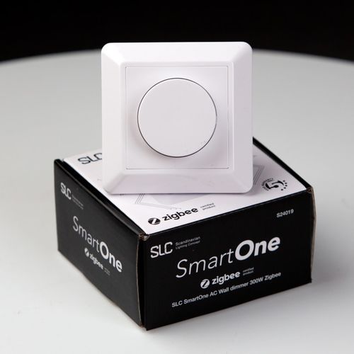 Wandmontierter Dimmer auf DIN-Schiene - SLC SMARTONE AC 250W ZIGBEE - The Light Group - für DIN-Schiene / für Hausautomationssystem