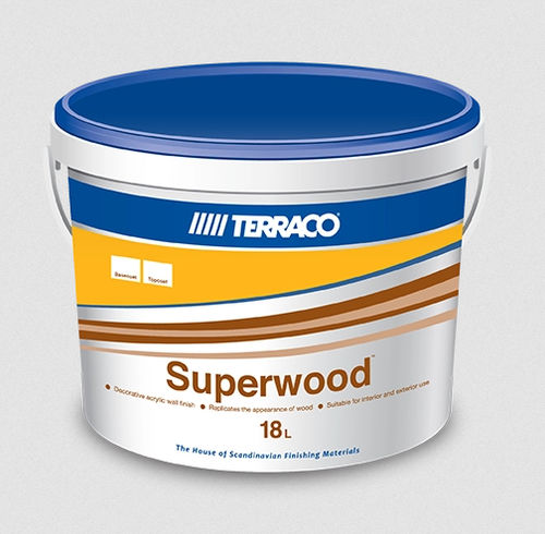 Dekorfarbe - SUPERWOOD™  - Terraco LLC. Ltd - Endbearbeitung / für Außenbereich / für den Innenraum