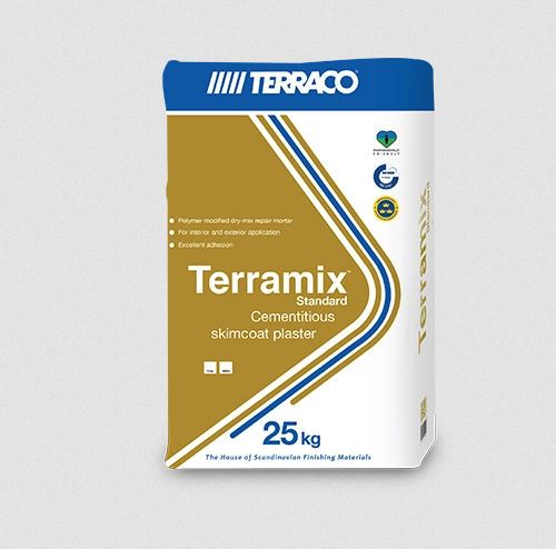 Nachbearbeitungs-Klebemörtel - TERRAMIX STANDARD  - Terraco LLC. Ltd - Reparatur / wasserdicht / zur Endbearbeitung