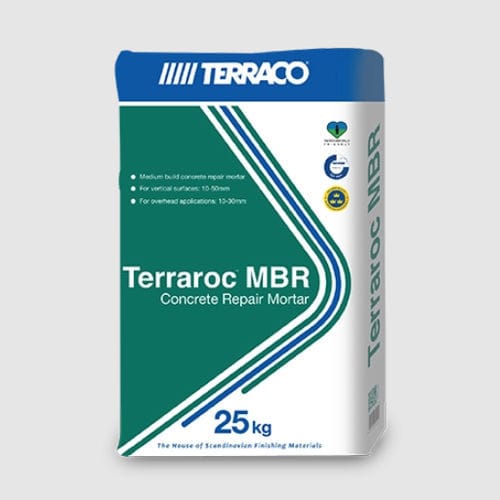 Reparaturmörtel - TERRAROC MBR    - Terraco LLC. Ltd - für Beton / auf Zementbasis / Pulver