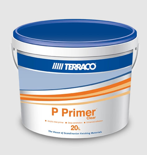 Grundierung für Mauerwerk - P CLEAR   - Terraco LLC. Ltd - für Beton / für Zement / Acryl