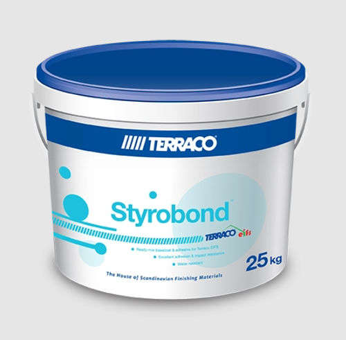 Einkomponenten-Klebepaste - STYROBOND  - Terraco LLC. Ltd - Befestigung / Acryl / für Beton