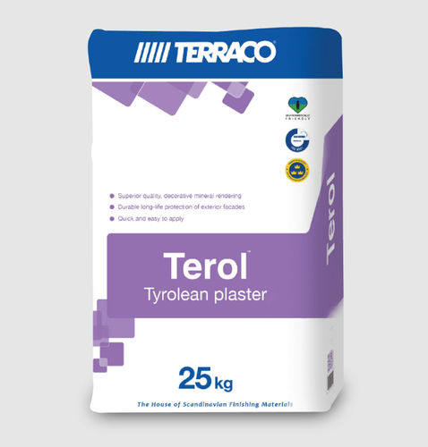 Dekorputz - TEROL GRANULE  - Terraco LLC. Ltd - für den Innenraum / für Außenbereich / für Wohnhaus