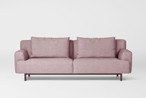 Modernes Sofa - PLENTY - MILLION - Wolle / Viskose / grau