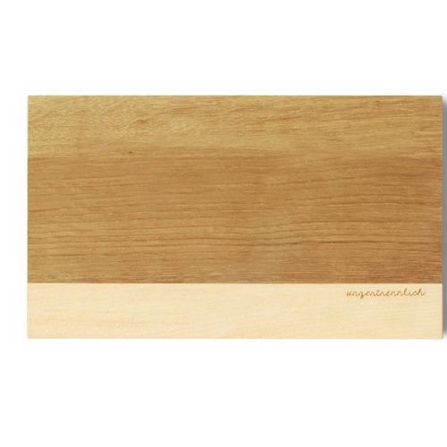 Eiche-Schneidebrett - 40094 - SIDE BY SIDE - Ahornholz / geölt / für Privatgebrauch