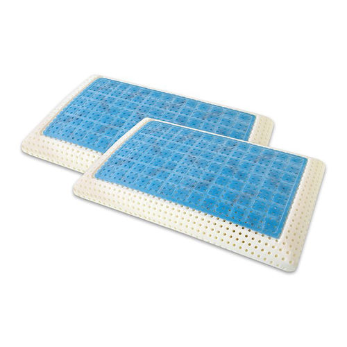 Ergonomisches Kopfkissen - SOFT GEL SOAP-SHAPED  - Natale Nardello & Figli Srl - Marcapiuma - Schaumstoff / Baumwolle