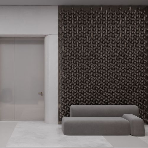 Innenwandverkleidung - TETRAPOD - Sergey Makhno Product - Keramik / 3D / Steinoptik