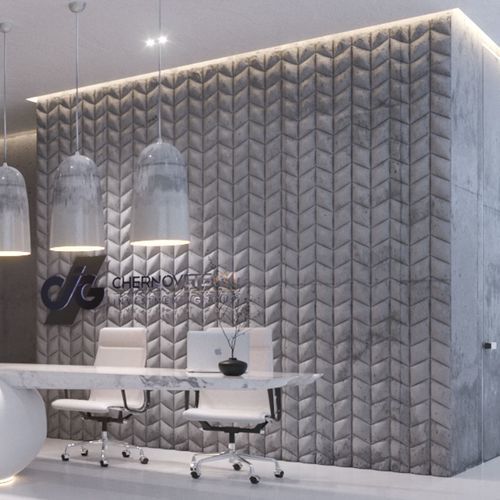 Innenwandverkleidung - WHEAT - Sergey Makhno Product - Keramik / 3D / Steinoptik