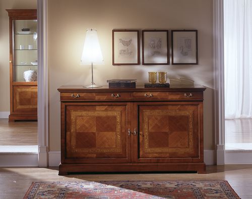 Klassisches Sideboard - D101 - MOLETTA MOBILI - Kirschbaum / maßgefertigt / mit Schubladen